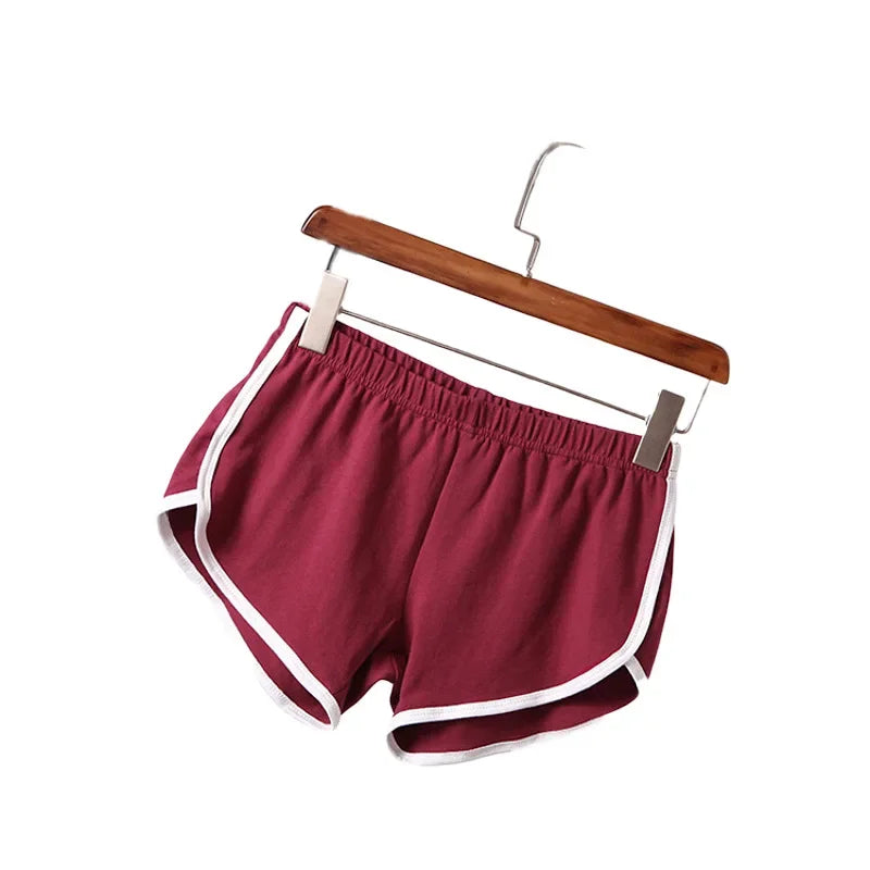 Women's High-Waist Fitness Sports Shorts – Yoga Running Cycling Hot Pants | S–XXXL (12 Colors)