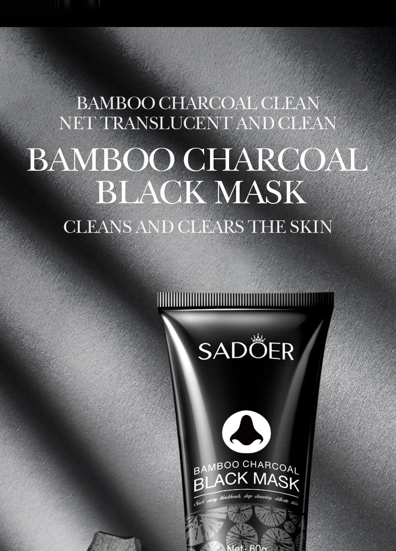 1/3/5/10PCS Bamboo Charcoal Nose Blackhead Remover Mask Deep Cleansing Shrink Pore Mask Skin Care Nose Black Dots Pore Skin Care