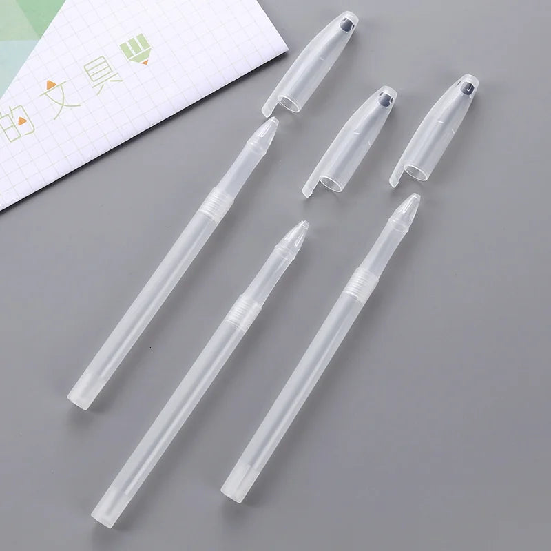 0.8mm 100 Colors Ballpoint Pen Fluorescent Refills Color Flash Pen Smooth Ink Painting Graffiti Pens Student Stationery 04116