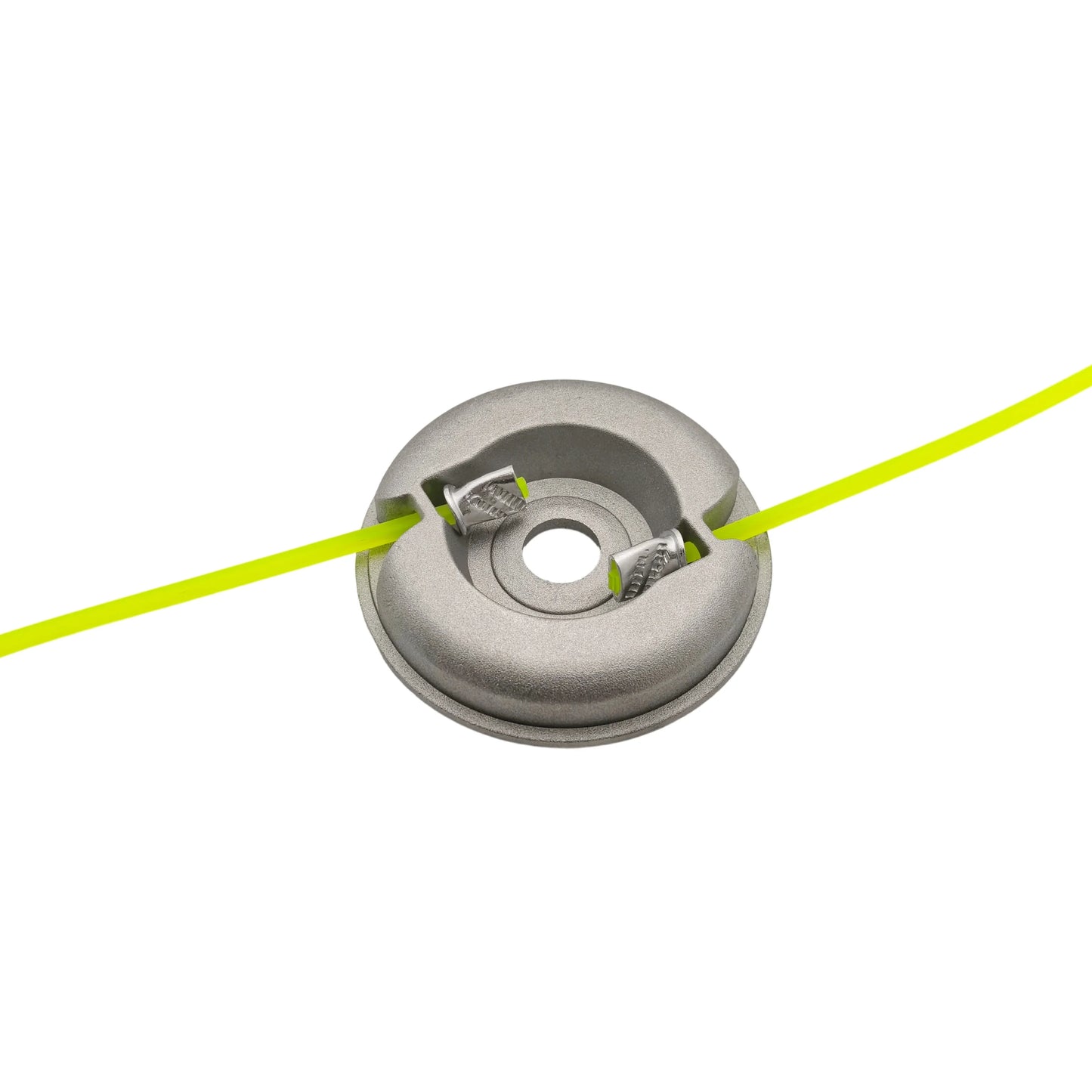 Aluminum Trimmer Head 5/8 inch/15mm Through Hole Fit String Trimmer Replacement Head Wire Rope Weed Head Accessories