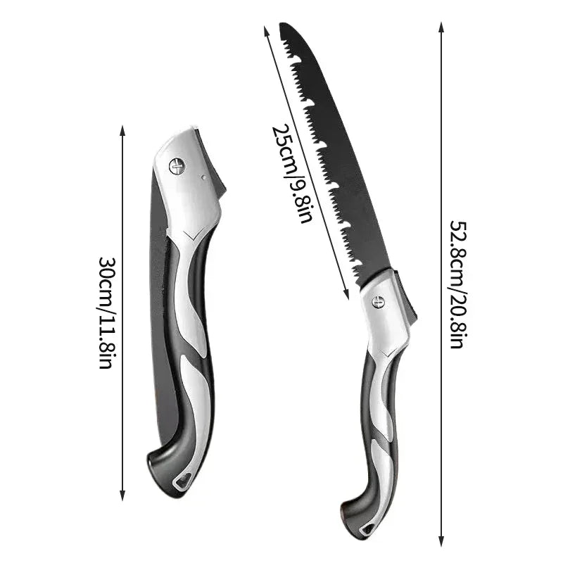 Portable Folding Garden Hand Saw for Pruning & Logging