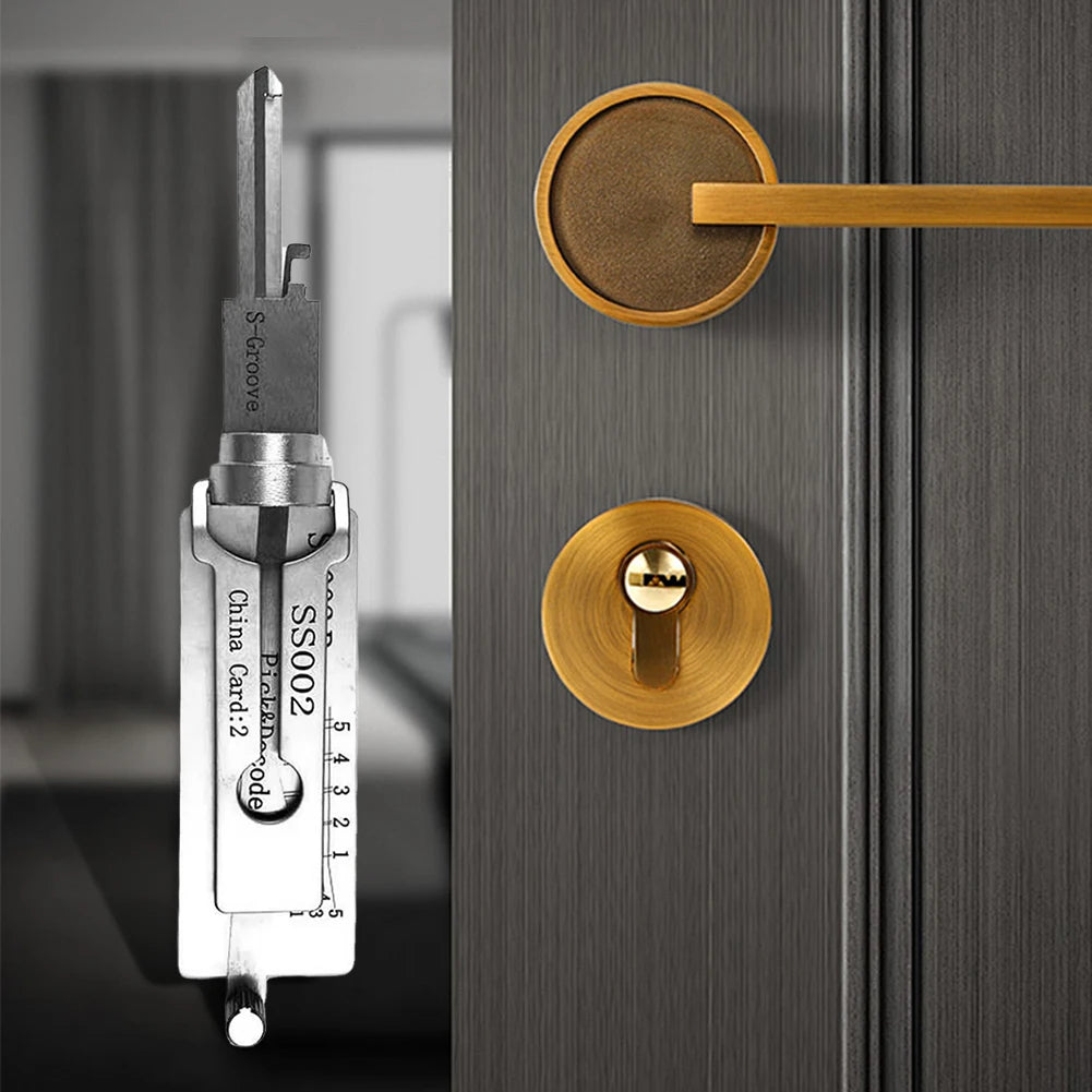 Lock Decoder Lockpicking SS001Pro SS002Pro O-ring Pickup Kit Pick Locksmith Tool Key Decoder Precision Hook Door Repair Tools