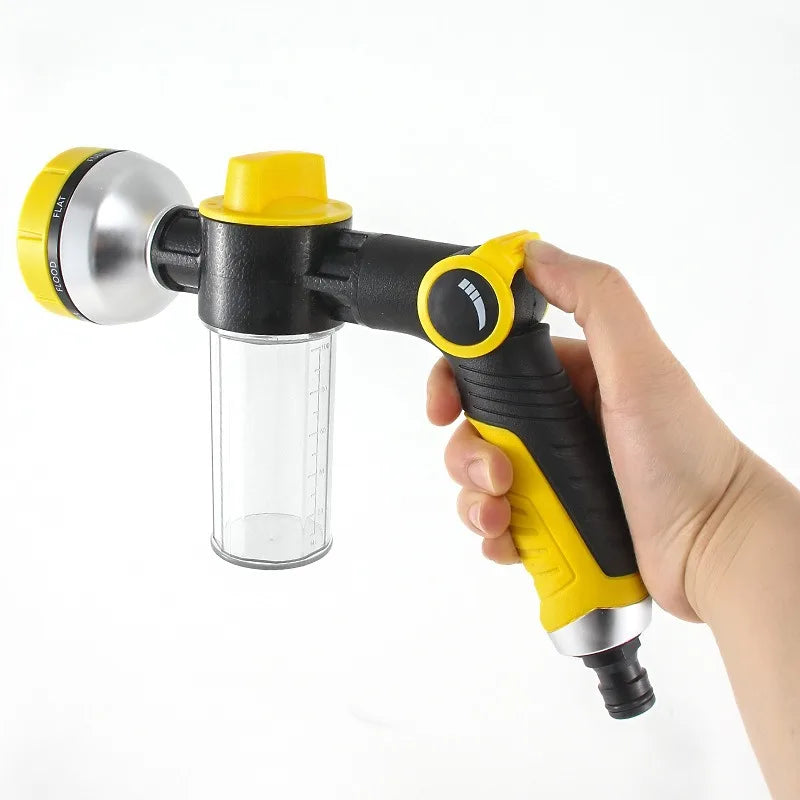 High Pressure Water Gun 10M Hose Sprayer Foam Sprinkler Garden Watering Equipment Washing Machine Car Washer Spray Nozzle