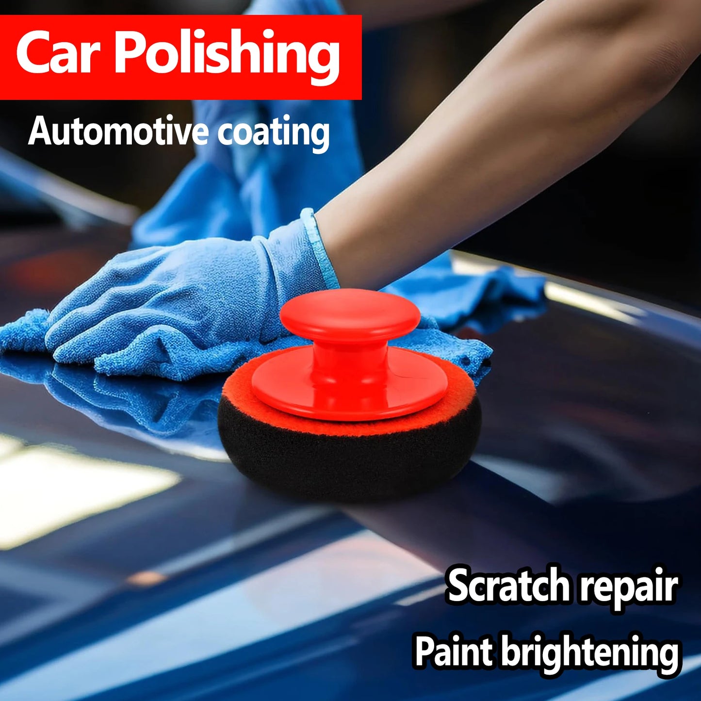 Car Nano Coating Brightening Cars Paint Kit - Professional Auto Polishing Tool, High Gloss Car Paint Scratch Repair Protection