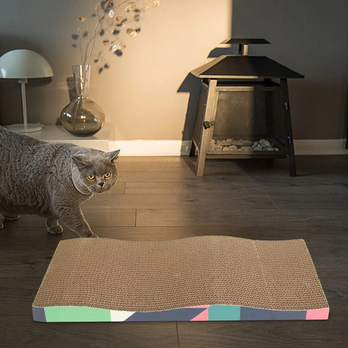 Corrugated Cat Scratching Sofa - Durable Claw Board – photo 4