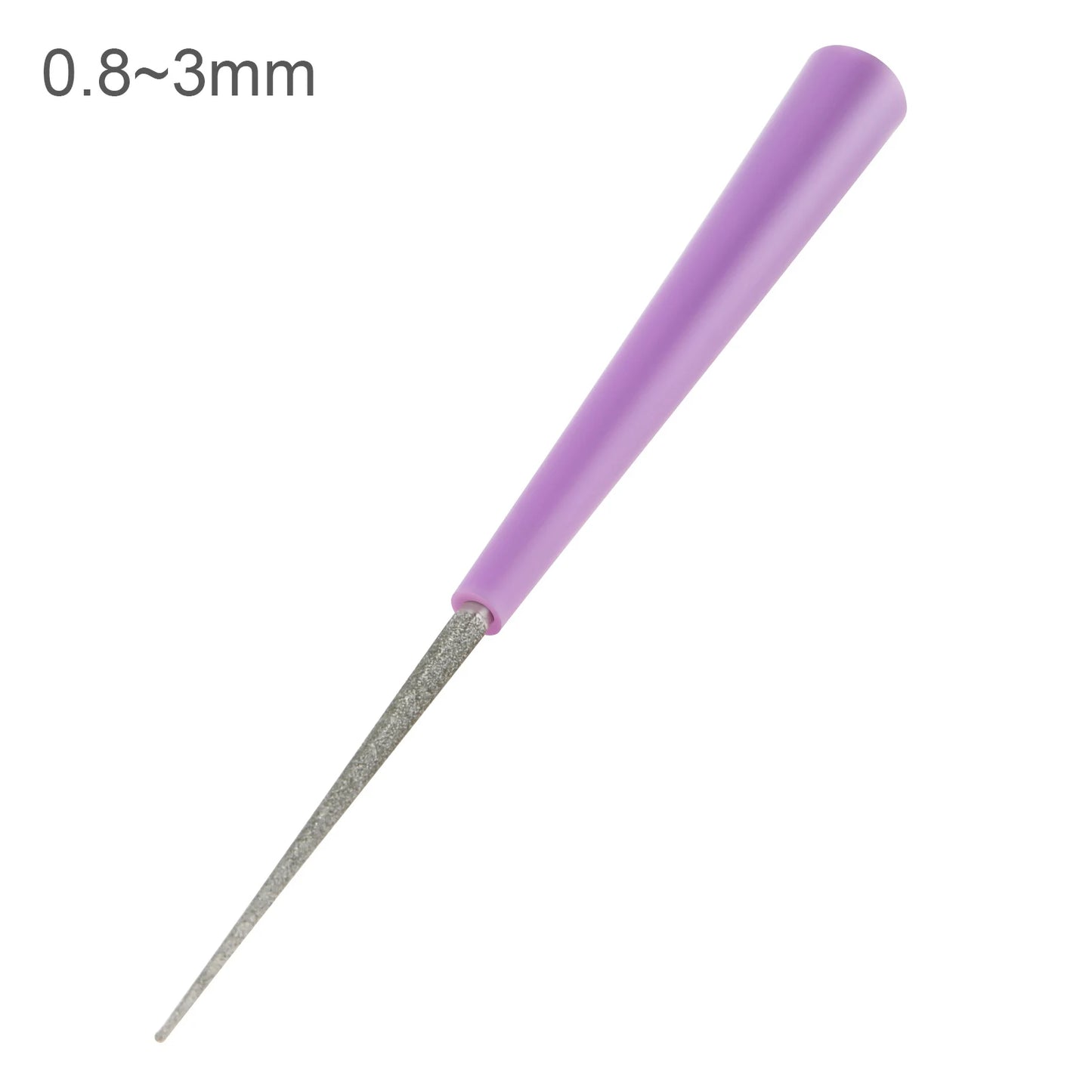 1/4 Pcs Needle Files Set Diamond Tipped Pearl Bead Reamer Burr Beading for DIY Jewelry Making ABS Handle Beading Hole Hand Tools
