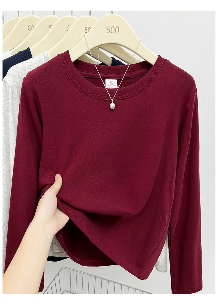 Women's Long Sleeve Base Layer Tee — Crew Neck