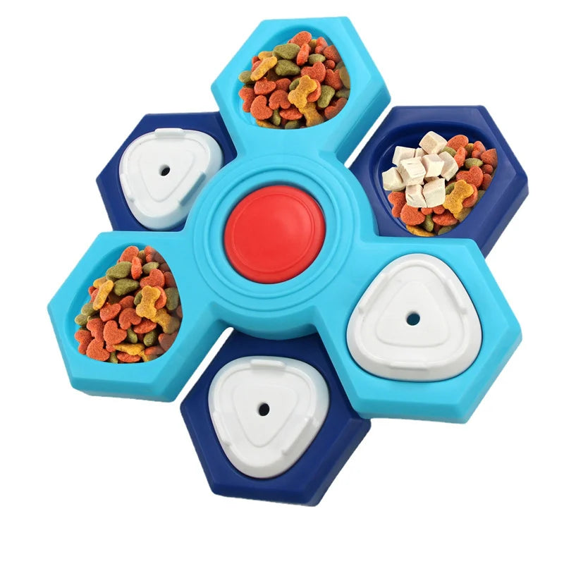 Dog Puzzle Feeding Tray - Slow Food Interactive Training Toy – photo 6