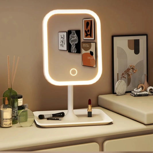LED vanity makeup mirror