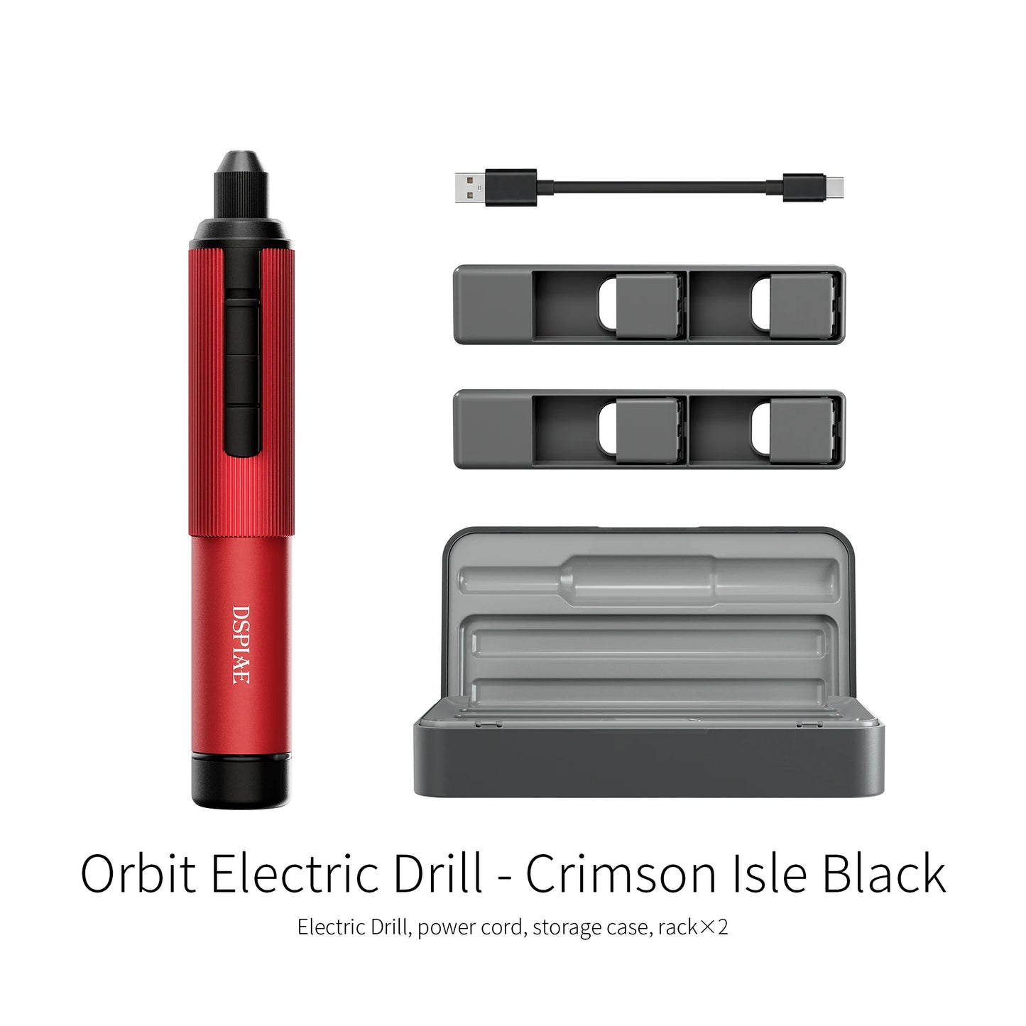 DSPIAE AT-ED01 Orbit Electric Hand Drill Screwdriver for Gunpla Plastic Wooden Soft Metal Drilling Model DIY Assembly Hobby Tool