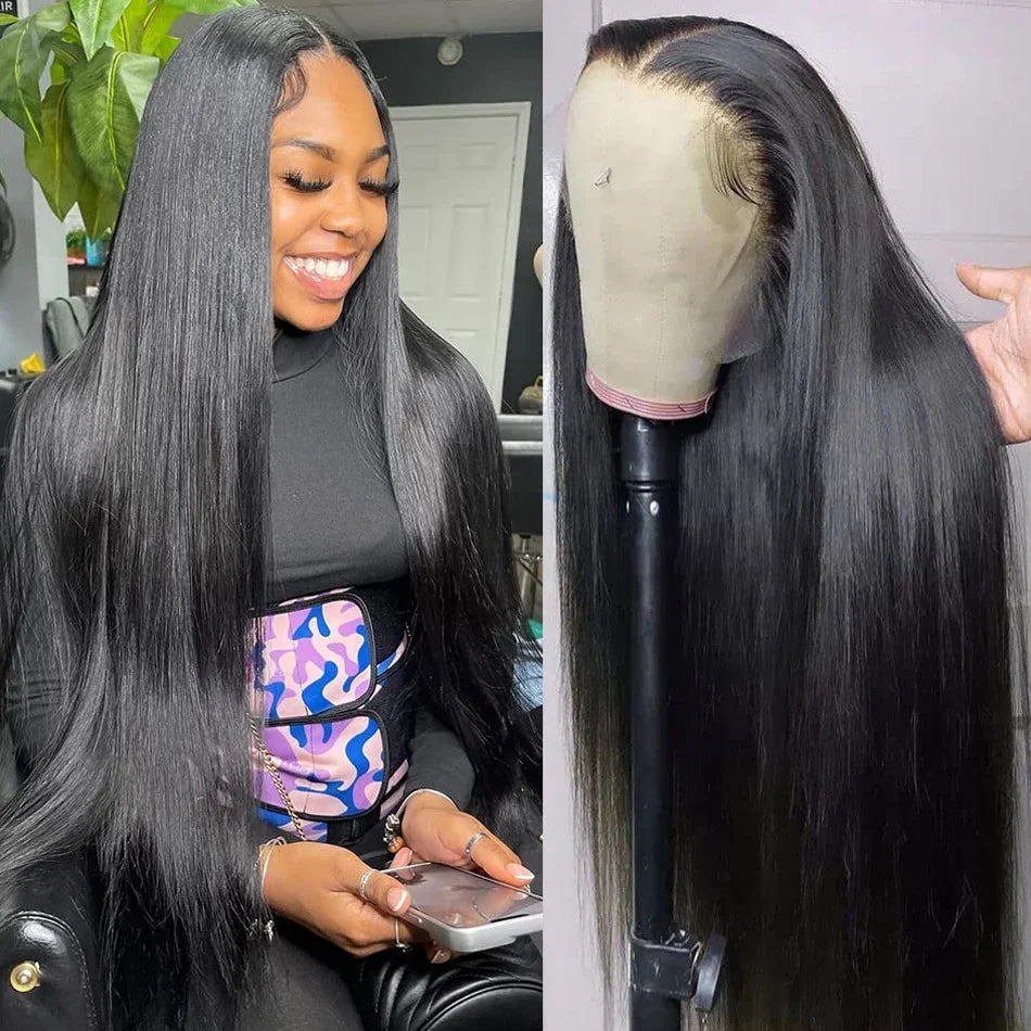 32 Inch 18A Bone Straight Human Hair Bundles 3/4 Bundles Hair 100% Raw Human Hair Bundles Deal Brazilian Virgin Hair Extensions
