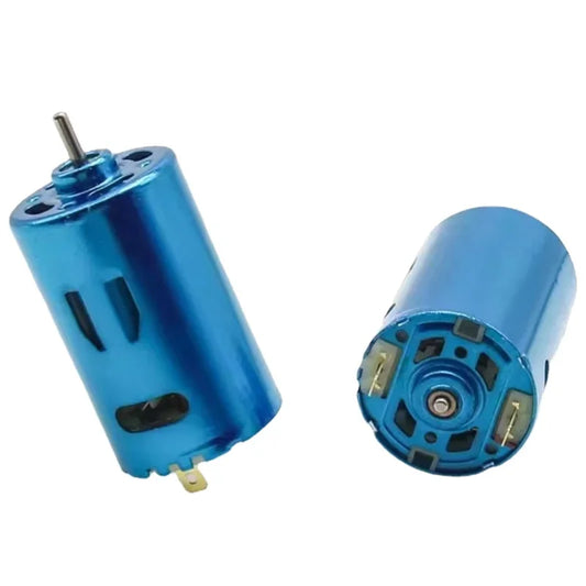 Replacement DC 6-24V 30000RPM Magnetic High Speed Large Torque RS-550 Brushed Motor With Cooling Fan For RC Car Boat Model