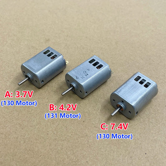 FK-130PH Micro 131SH Carbon Brush Electric Motor DC 3.7V 4.2V 7.4V High Speed Small 15mm*20mm Motor For Toy Slot Car Boat Engine