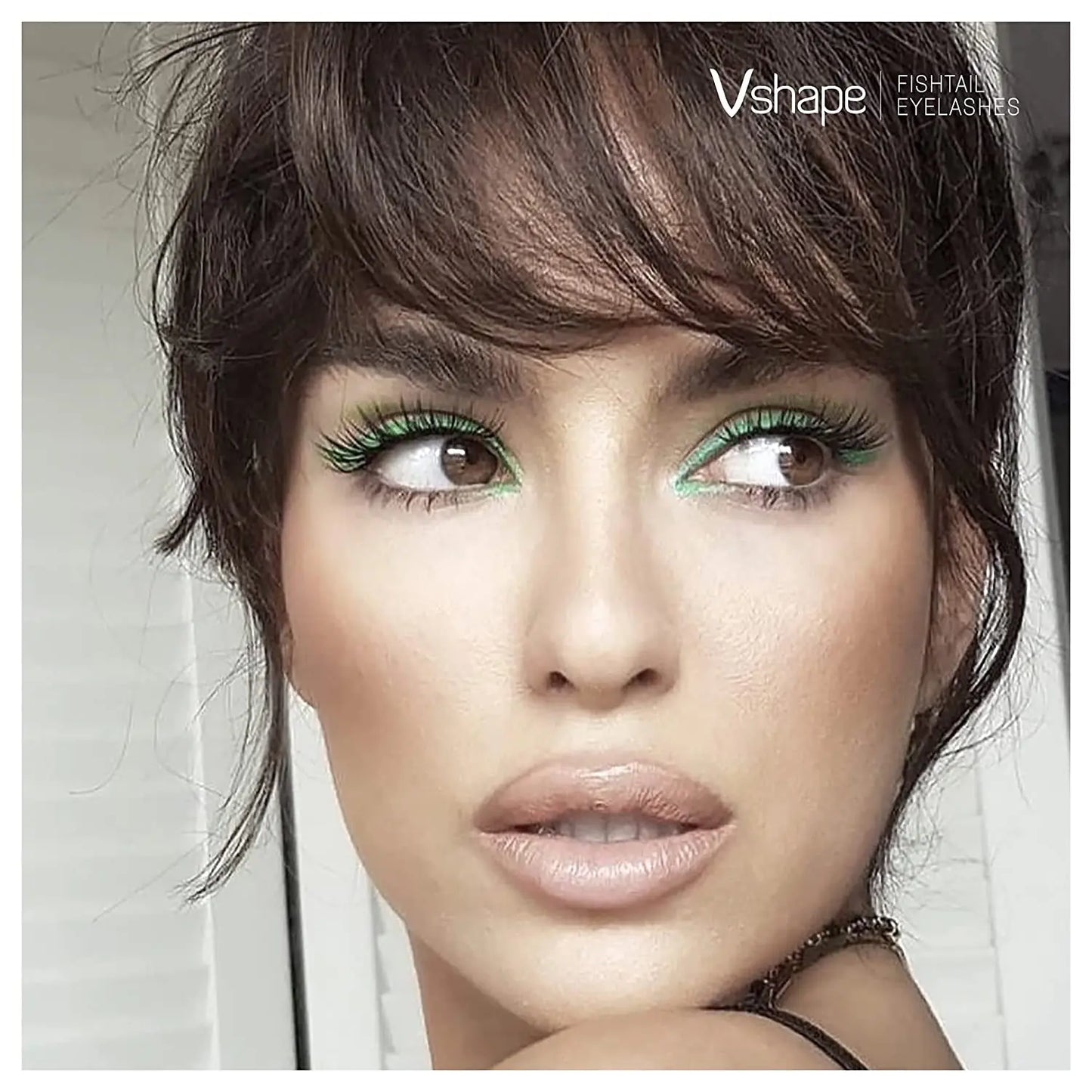 Clavier V-Shape Silk Cluster Lashes – Professional Individual Eyelash Extensions | Natural C-Curl DIY