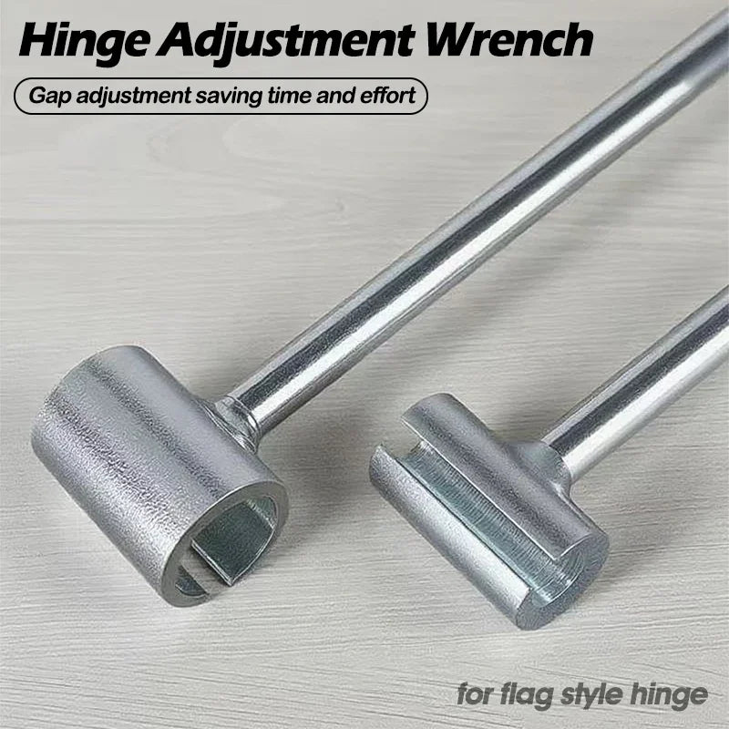 Double Head Door Hinge Repair Spanner Hinge Gaps Repair Hand Tools Labor-Saving Wrenches For Home Spanners for Round Bolt