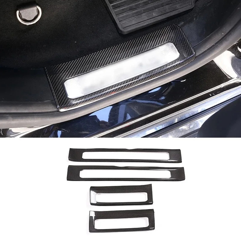 Dry Carbon Fiber Shift Panel Cover for Mercedes G-Class 2019-2023