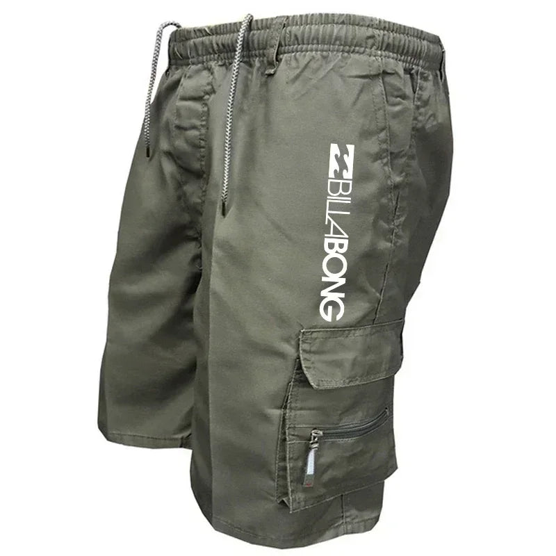 Men's Multi-Pocket Running Shorts — Loose Casual Sports & Basketball Shorts