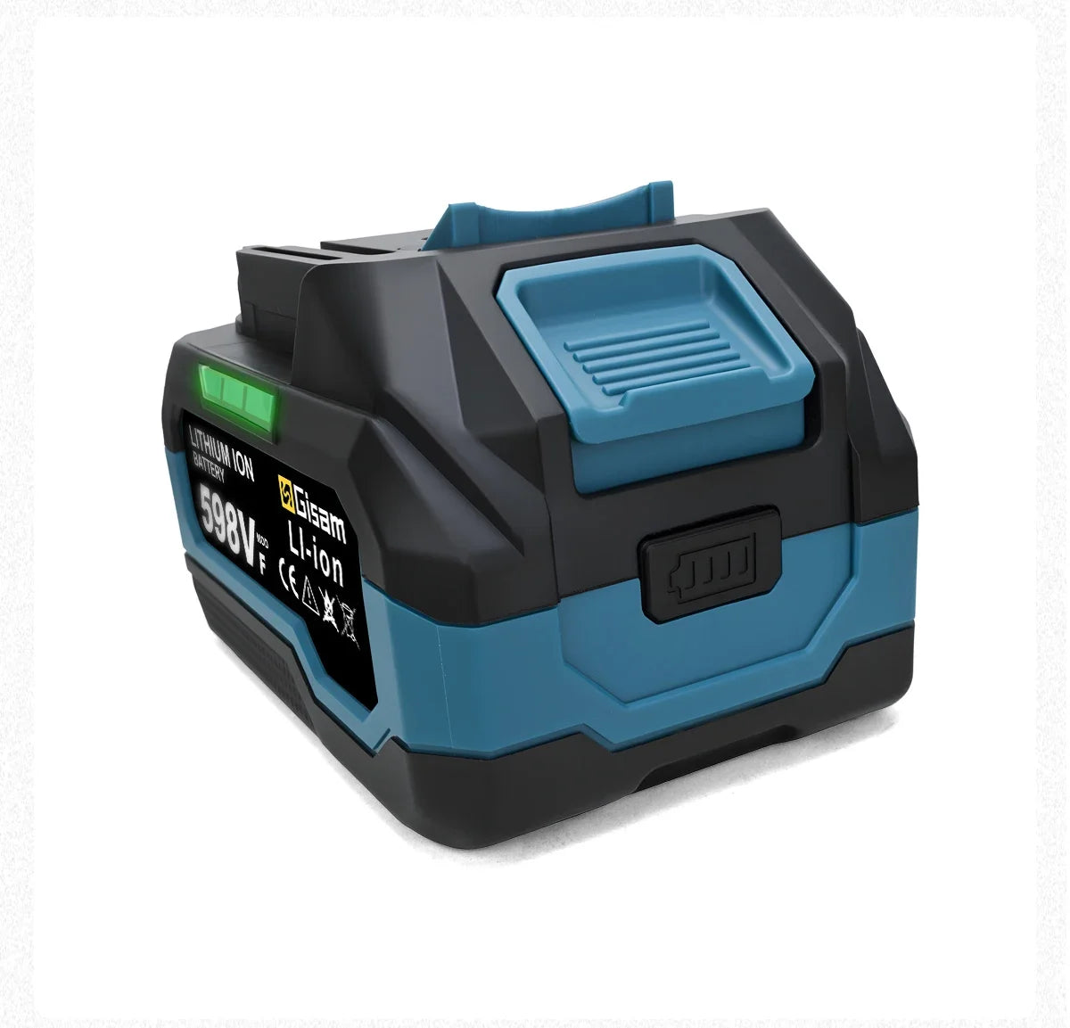 Gisam 4.0AH 4.5AH Rechargeable Lithium-Ion Battery for Cordless Dirll/Brushless Wrench/Screwdriver for Makita 18V Battery pins