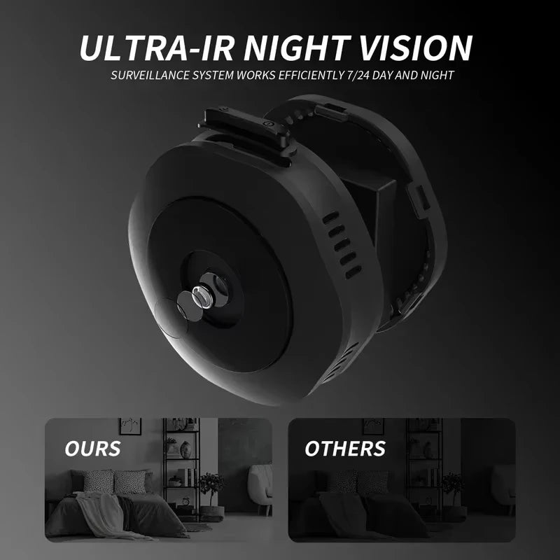 4K Mini Wireless Camera — Night Vision WiFi Home Monitor