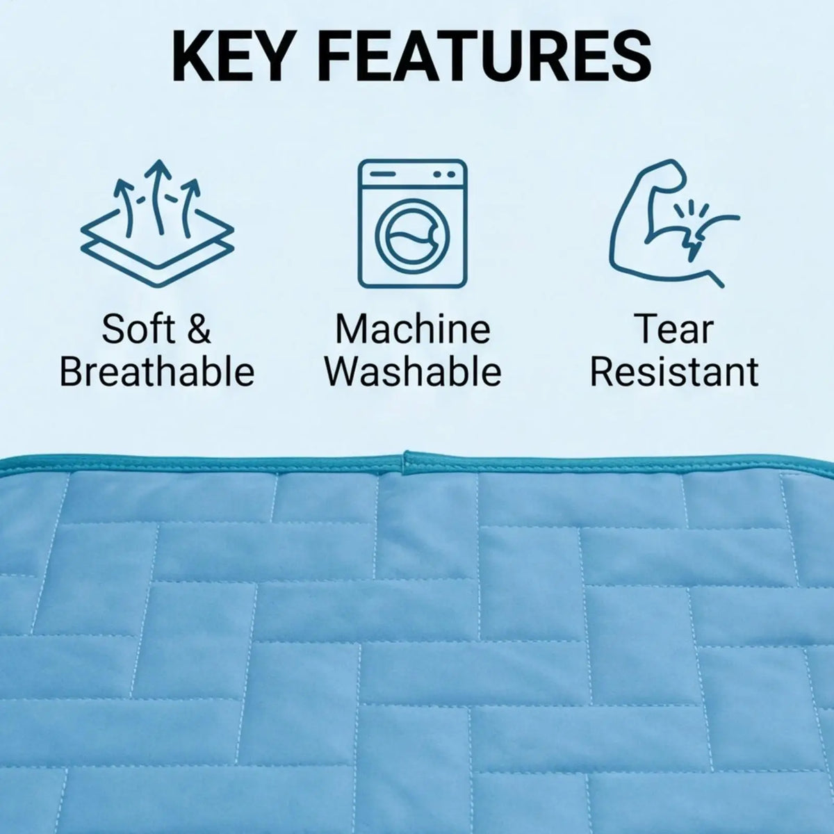 Dog Cooling Blanket - Extra Large Summer Ice Pad – photo 5
