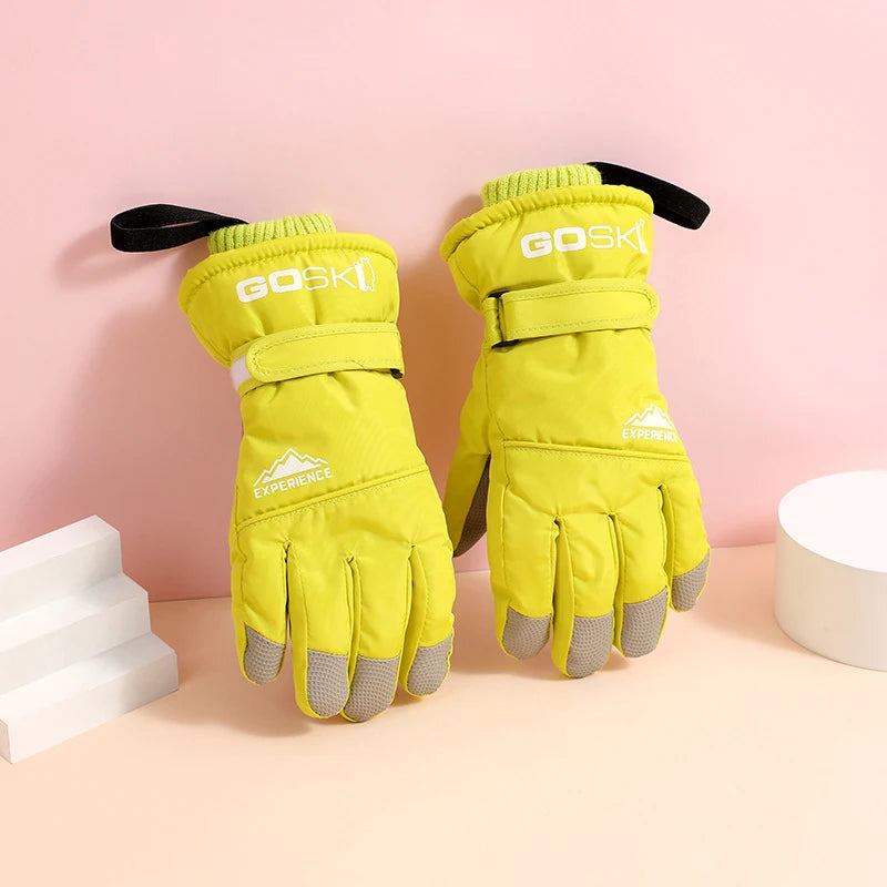 Kids Winter Ski Gloves - Thick Anti-Slip Snow Mittens - photo 11