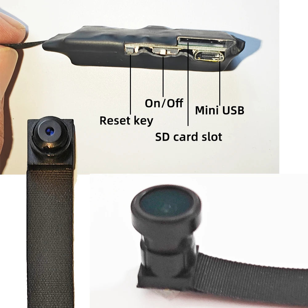 4K Mini WiFi Home Camera — DIY Remote Monitor with Motion Alerts