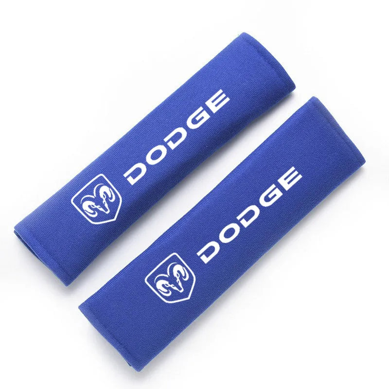 Dodge Seat Belt Shoulder Pad Covers (2-Piece Set)