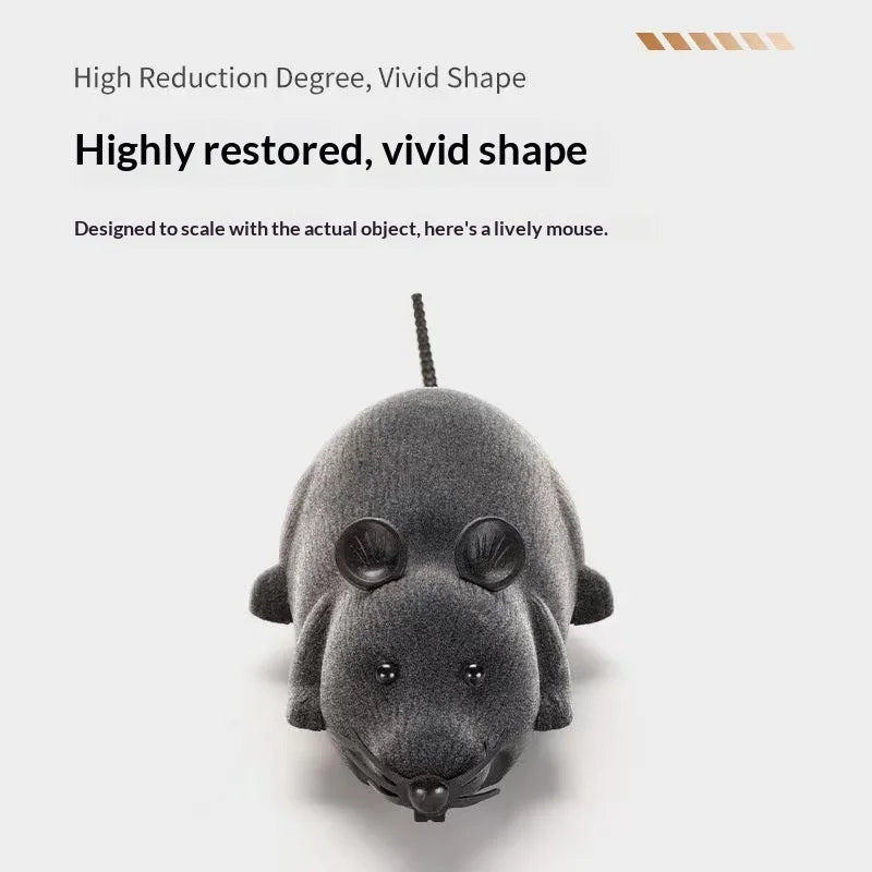 Wireless Remote Control Mouse - Cat Teaser Self-Play Toy – photo 3