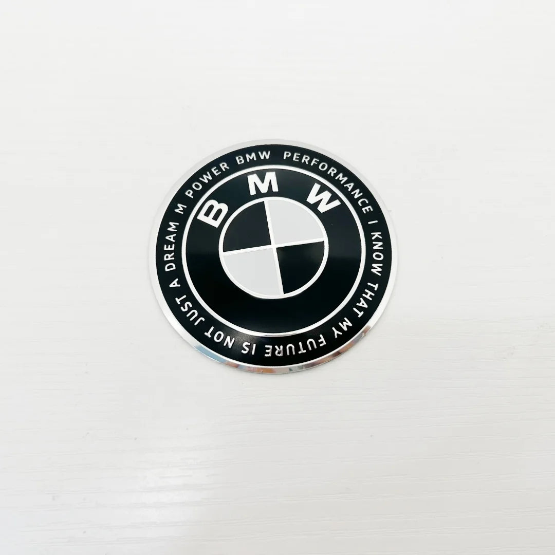 4p cs 56/60/65/70mm automobile hub center sticker aluminum alloy car sticker is suitable for BMW group F07F90F11f18G30G31E60E61.