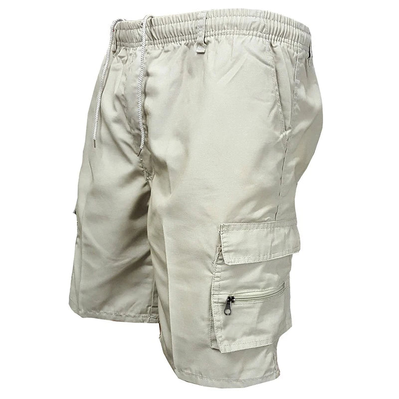 Men's Cargo Shorts – Casual Big Pocket Sports Slacks, Cargo Panel Trousers, Plus Size