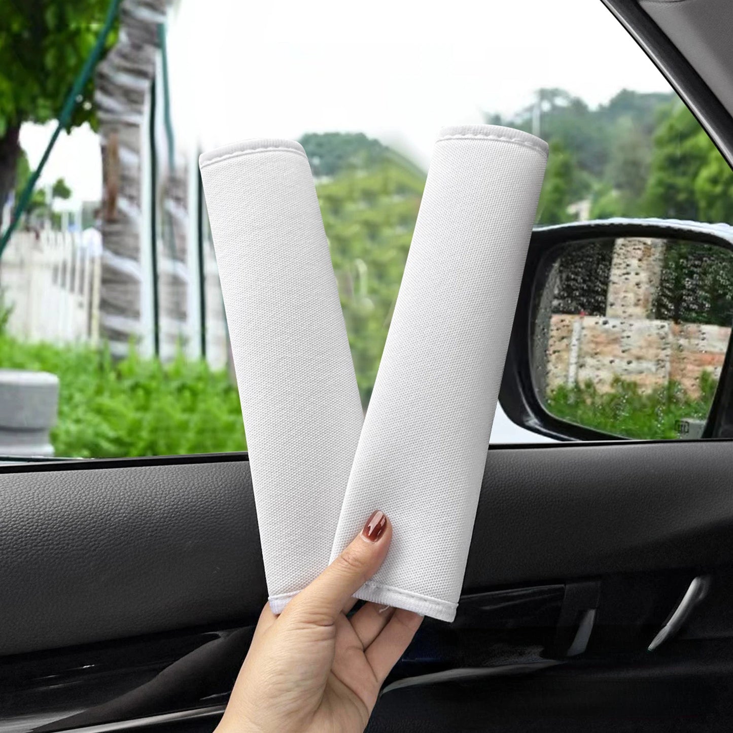 2PCS Adjustable Car Seat Belt Shoulder Protector Cover