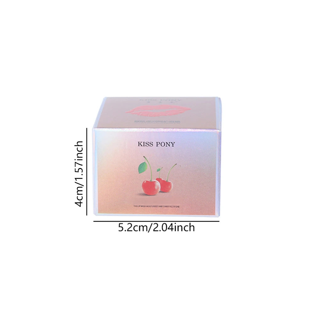 Night Moisturizing Lip Mask, Long-Lasting Moisturizing, Brightening Lip Color, Natural Ingredients, Caring for Lip Skin