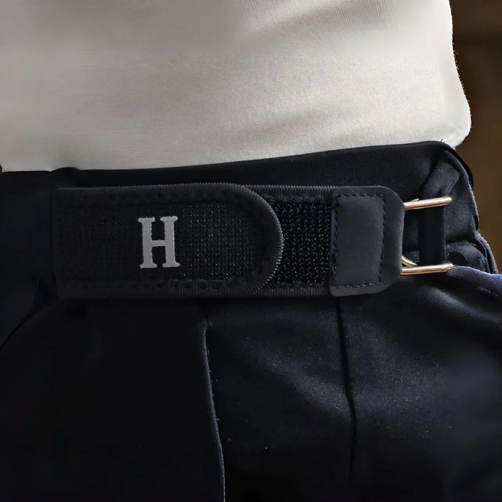 Buckleless Elastic Belt — 2-Pack Hidden Hook Waist Adjuster