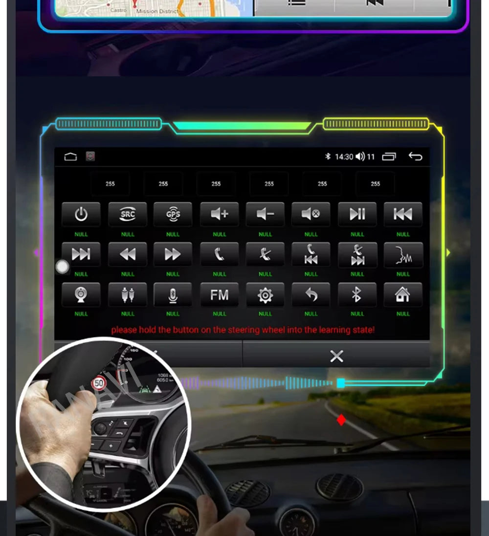 Car Radio Android 15 For Chevrolet Silverado GMC Sierra 2014 2015 2016 2017 2018 5G WIFI Viedo Player DSP Wireless RDS QLED IPS