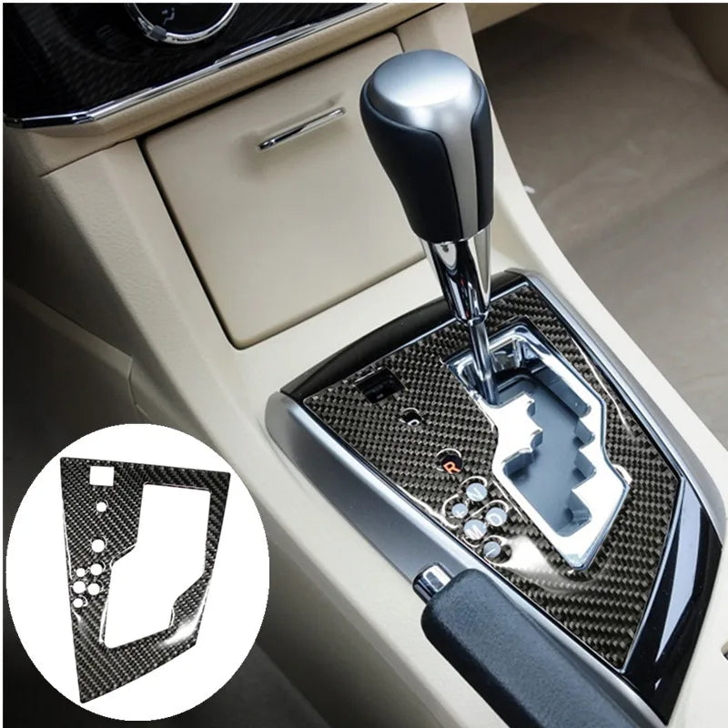 Black Carbon Fiber Car Interior Decoration Protection Sticker Auto Accessories For Toyota Corolla 2014 2015 2016 2017 2018
