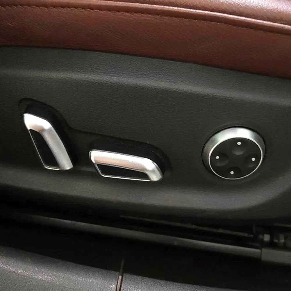 6pcs Seat Adjustable Knob Button Switch For Volkswagen /VW Jetta MK5 GTI Passat B7 CC Tiguan for Audi Q3 Q5 A3 A4 A5 A7