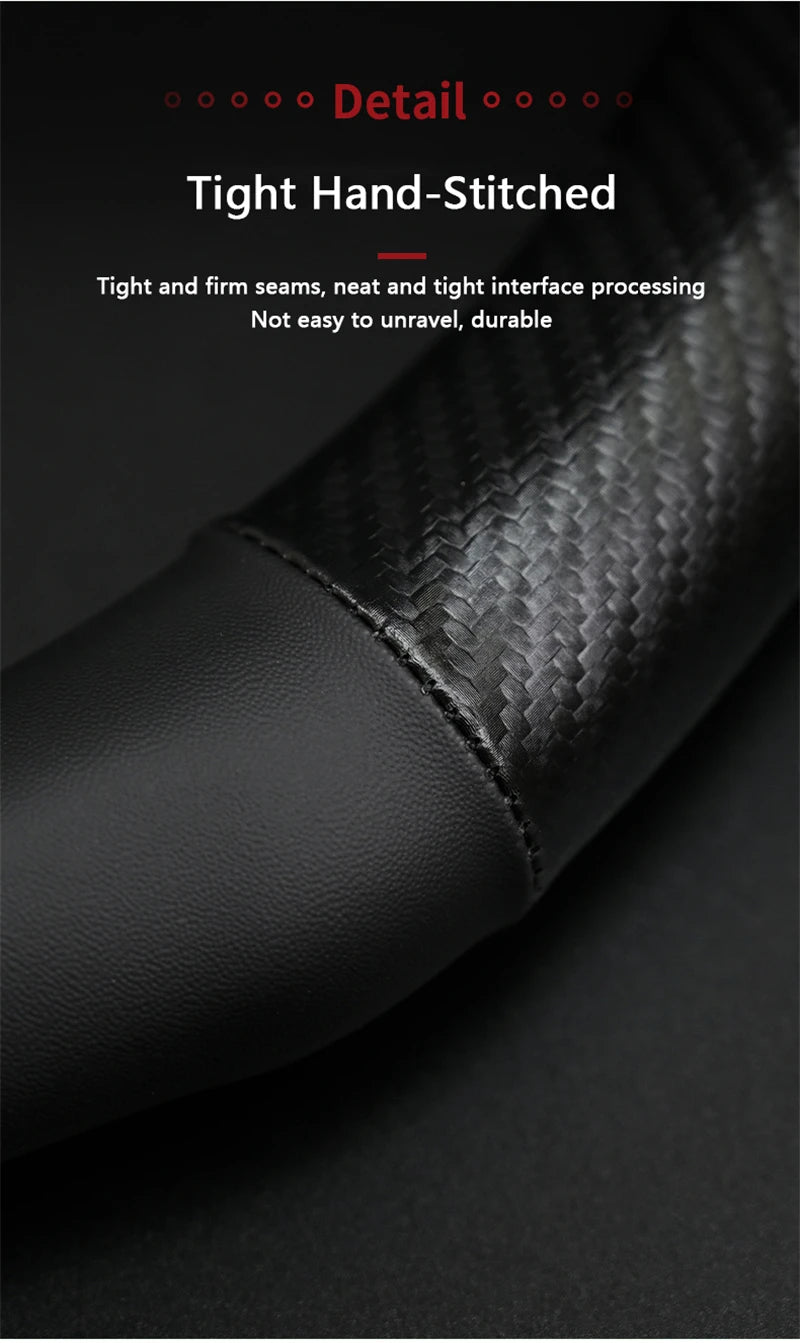 For Chevrolet Aveo Bolt Onix Cruze Spark Cavalier Colorado Lacetti Trailblazer Silverado Tahoe Traverse Car Steering Wheel Cover