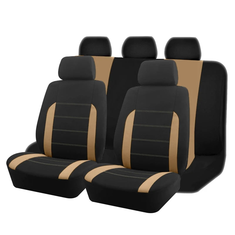 Universal Car Seat Cover Full Set for Car, SUV, Truck & Van