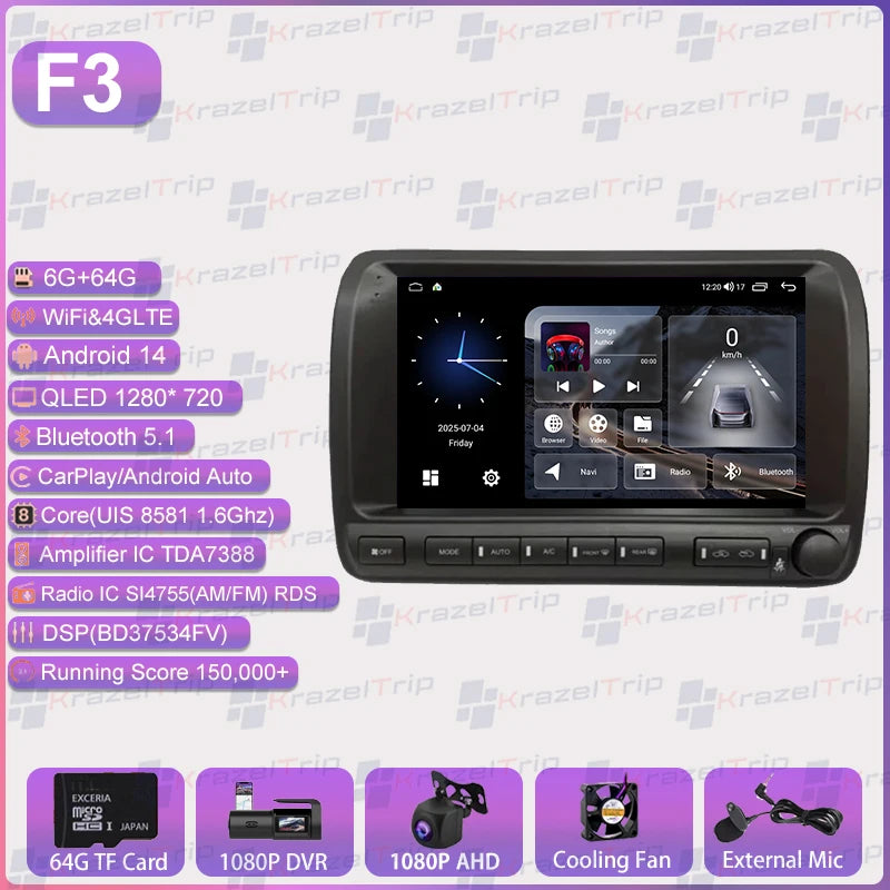 Car Stereo with Apple CarPlay & Android Auto, Compatible with Toyota Crown 11 S170