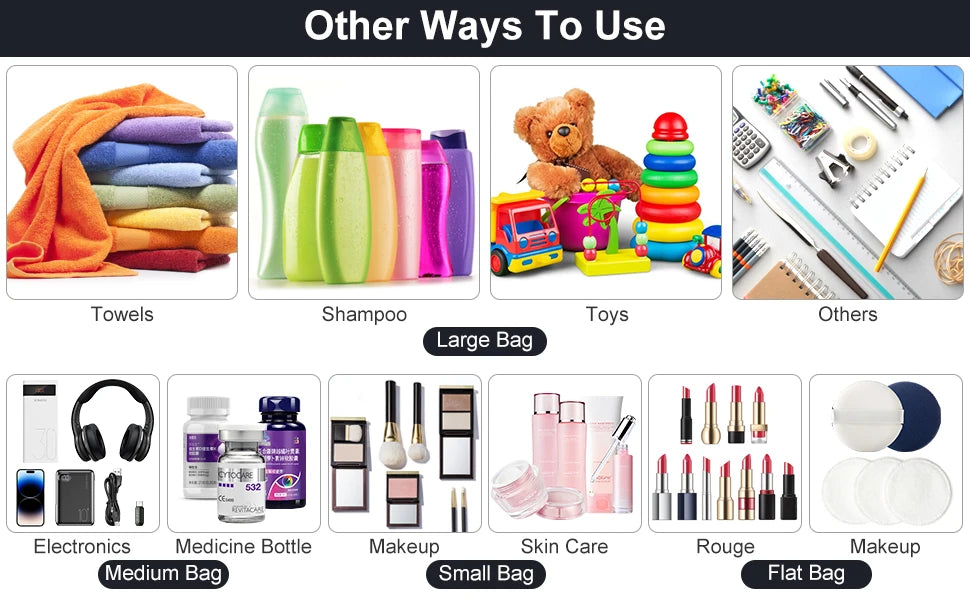 Portable Toiletry Bags with Handle, Translucent Waterproof travel Make up Bags for Women, Large Capacity Travel Cosmetic Bags