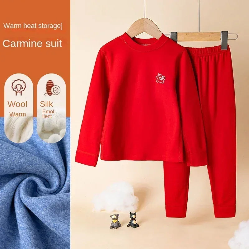 Teens and Kids Thermal Underwear Set - Soft Two-Piece Loungewear - photo 8