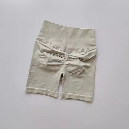 MMAlto Women's High Waist Yoga Shorts – Hip Push Up Tummy Control Gym Shorts | S-L | 21 Colors