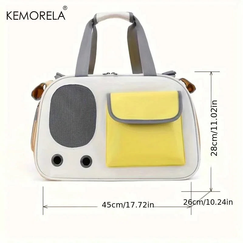 Portable Nylon Pet Carrier - Travel Bag for Cats & Small Dogs – photo 6