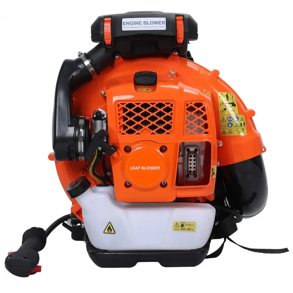 80CC Backpack Gas Leaf Blower — 900 CFM Lawn & Yard Debris Blower