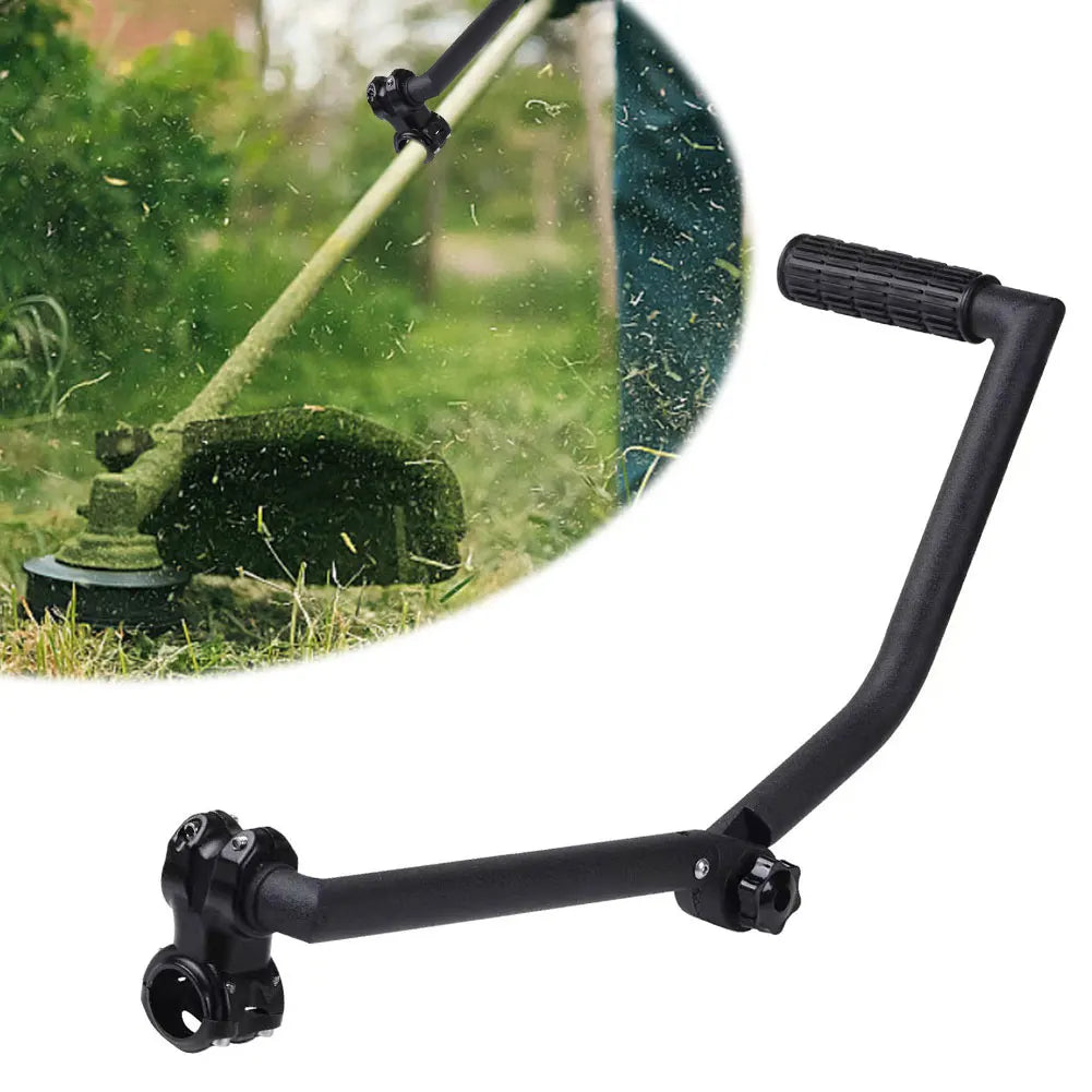 Weed Eater Handle Adjustable Angle Garden Weeder Lawn Mower Handle Ergonomic String Trimmer Handle for Lawn Care