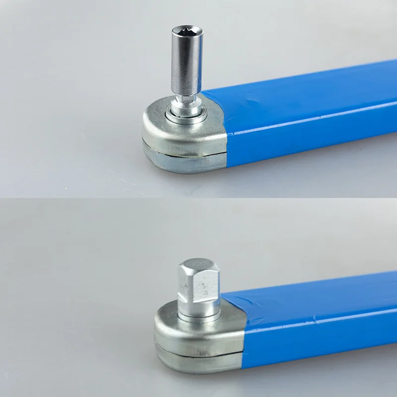 Compact Offset Extension Wrench 4 Adapter Dual Purpose Impact Socket Ratchet Automotive Hand Tool for Mechanic Use