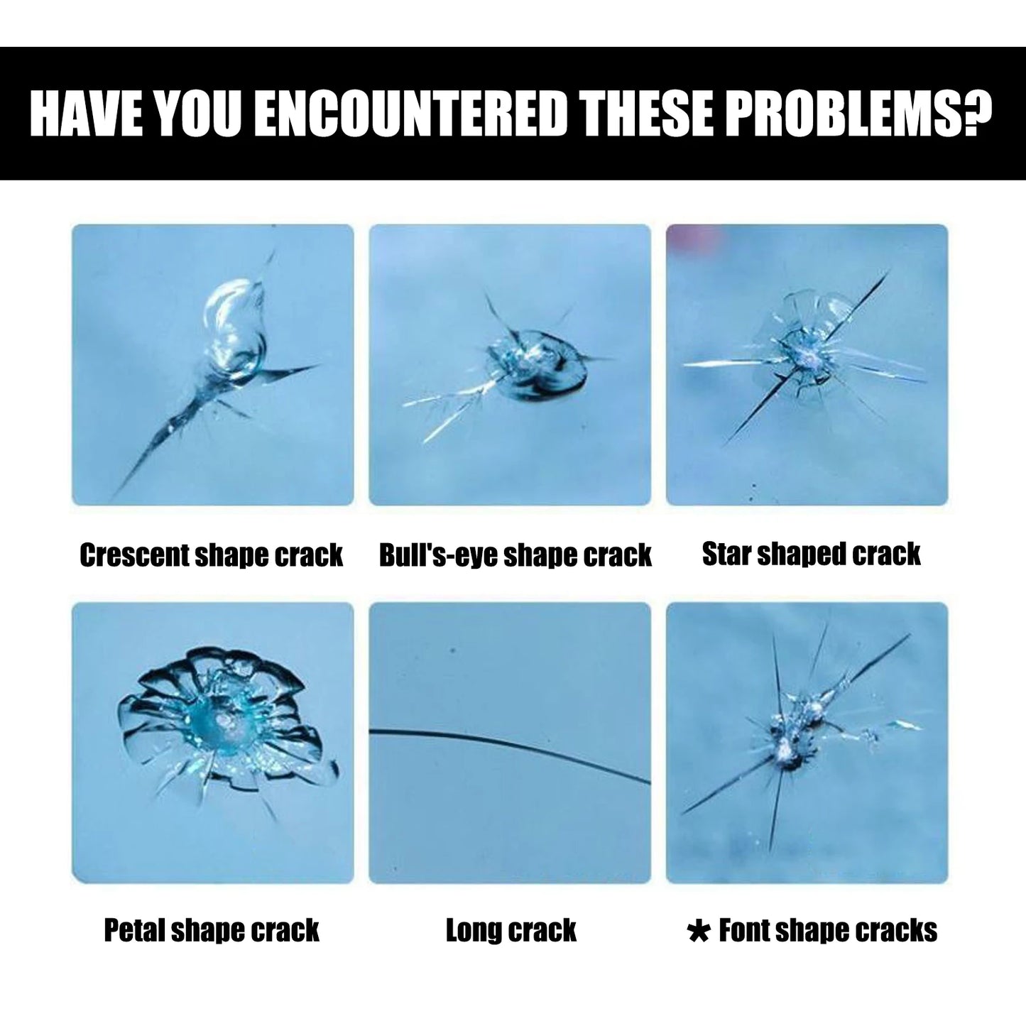 Car Windshield Crack Repair Fluid Car Window Cracks Gone Glass Repair Kit DIY Windscreen Scratch Crack Restore Windshield Repair
