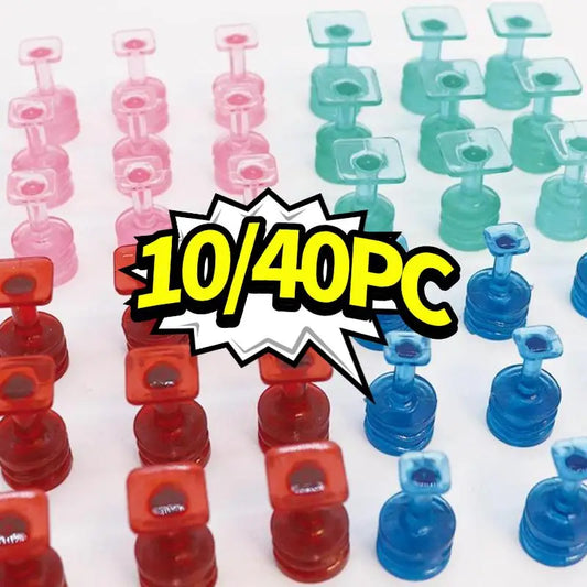 10/40pcs Glue Tabs Dent Removal Tools Dent Removal Tool Auto Paintless Dent Repair Glue Tabs Auto Maintenance Tools For Car Body