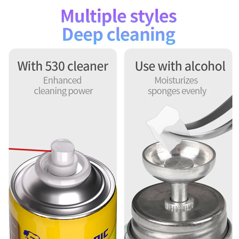 Mechanic NC800 Nano Spong Cleaning No Residue Phone Screen PCB Motherboard Back Cover Glass Camera Cleaning Tool Phone Repair