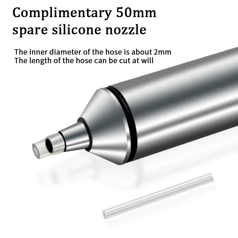 Aluminum Desoldering Pump Suction Tin Gun Soldering Sucker Pen Powerful Vacuum Iron Welding Repair Tool for Electronic Component